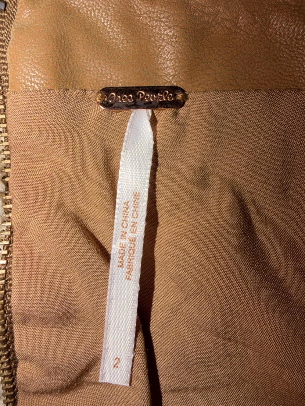 The "Modern Femme" skirt by Free People/ classic mini skirt size 2. - Picture 4 of 5